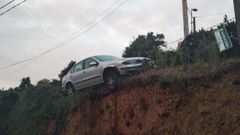 El veh�culo sufri� da�os en la parte delantera