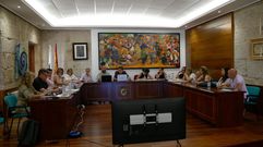 Foto de archivo de un pleno en O Carballi�o.