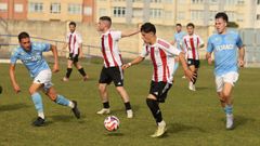 Un Ribadeo-Lourenz�, el pasado curso en el Pepe Barrera.