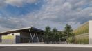 Infograf�as del nuevo colegio p�blico de Roces, en Gij�n