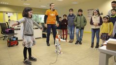 Los m�s peque�os experimentan en los talleres del Ciqus