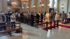 El obispo presidi� el acto.