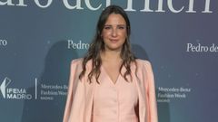 Marta Pombo posa en el photocall de Pedro del Hierro durante la pasada Semana de la Moda de Madrid