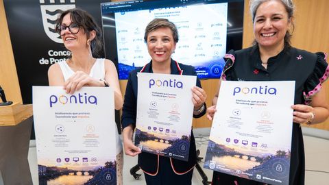 Presentaci�n del programa Pontia en el Concello de Pontevedra