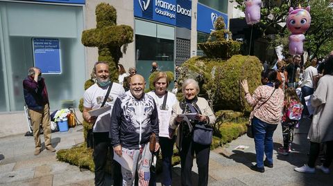 Cientos de personas disfrutaron de la Festa dos Maios de Ourense