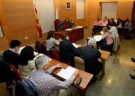 La corporaci�n de Viveiro en pleno, tras la ruptura del bipartito.