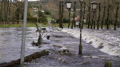Crecida del Avia en Ribadavia