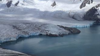 Glaciar en la Ant�rtida.