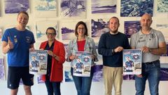 Zurbriggen, Hermo, Torrado, Agra y Outeiral presentaron el campus.