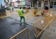 Ayer se iniciaron las obras en Cervera Mercadillo, que tendr�n que estar rematadas en fin de a�o. 
