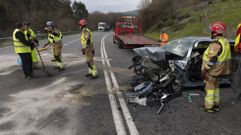 El pasado mes de febrero se registr uno de los dos accidentes mortales de este ao en la carretera AC-544