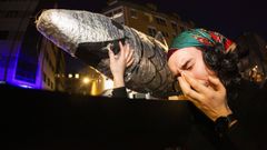 Enterro da sardi�a en Carballo