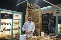 Solla protagoniz� en Vigo un showcooking con productos Amorodo.
