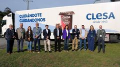La conselleira de Medio Rural, Mar�a Jos� G�mez, visit� este viernes las instalaciones de Acolat en el municipio de Caldas de Reis