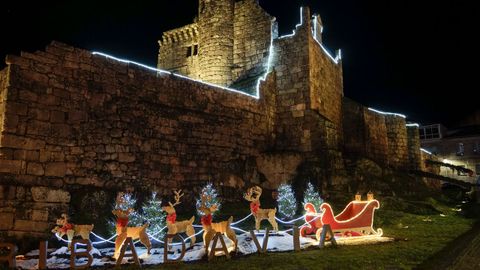 En todos los rincones de Ribadavia se encendi la Navidad