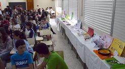Los alumnos participaron en distintas actividades, entre ellas una de car�cter gastron�mico franc�s. 