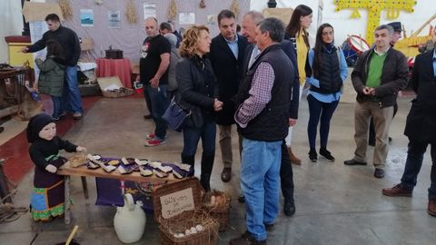 Mallada durante su visita a las XXVI Xornaes de les Fabes de Villaviciosa