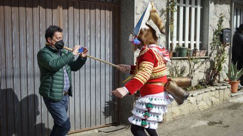 Los felos recorrieron las aldeas de Maceda