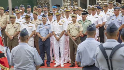 El emotivo acto de toma de posesi�n del jefe del aer�dromo cont� con desfile, m�sica militar y recuerdo a los ca�dos.