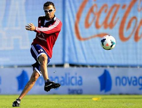 Luis Enrique firm� por dos temporadas como t�cnico del Celta.