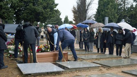 Sepelio de Encarnita Polo, el pasado 15 de noviembre