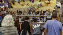 El recinto ferial en el Domingo das Mozas, en im�genes