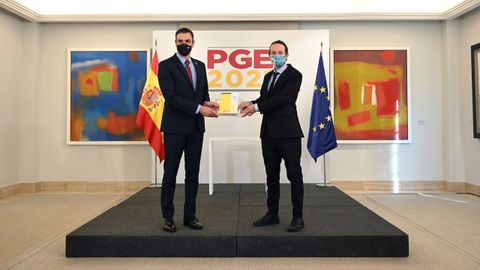En directo: S�nchez e Iglesias presentan el proyecto de Presupuestos