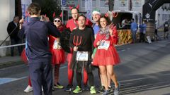 La San Silvestre de Fene tuvo un marcado car�cter navide�o