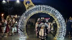 A Cabalgata de Reis  un dos grandes momentos do Nadal en Vilagarca