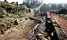 La �ltima intervenci�n en el castillo fue en el 2010 para consolidar los trabajos ejecutados.