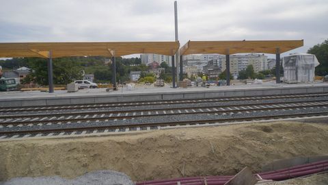 Obras en la Intermodal de Lugo