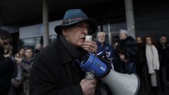 Nicanor Acosta declarando en los juzgados�