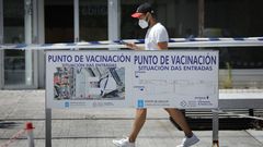 Vacunaci�n contra el covid-19 en Expocoru�a