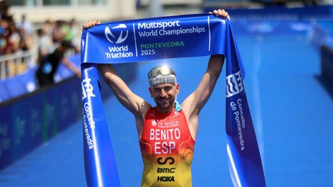 Las imágenes del Campeonato del Mundo de Triatlón de Larga Distancia
