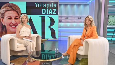 Yolanda Daz con Ana Rosa Quintana