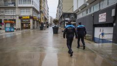 Domingo solitario en las calles gallegas durante el estado de alarma