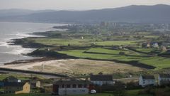 Vista general de parte de la costa del municipio de Foz