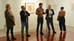 El concejal de Cultura, Gorka G�mez, present� la exposici�n de Francisco Miguel