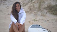 Blanca Lorenzo se form� en el club Grosso y trabaj� como monitora para la escuela Valdo Surf