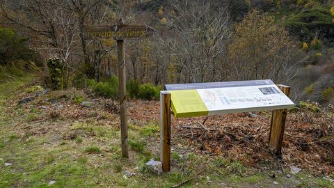 Se�alizaci�n en la primera parte de la ruta