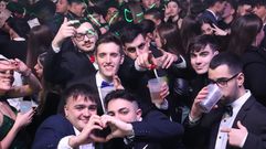 As� dieron la bienvenida al 2024 los barbanzanos