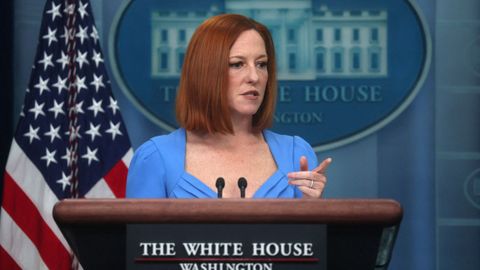 Jen Psaki, portavoz de la Casa Blanca