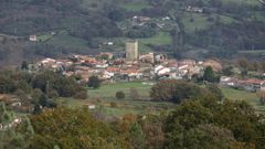 Vista de Vilanova dos Infantes (Celanova).