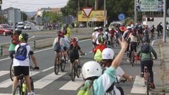Marcha Ciclista Escolar de Narn, el ao pasado.