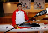 Silva estar� en el europeo con una piragua donada por Dieste.