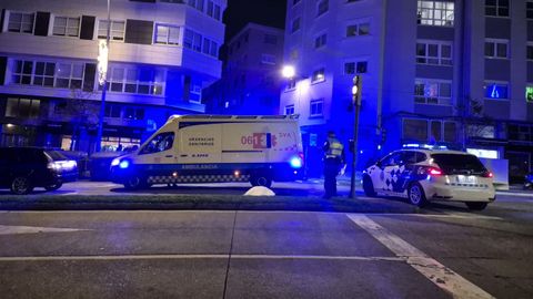 Atropello mortal en la ronda de Outeiro, a la altura de Manuel Deschamps