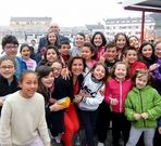 La jefa territorial y el alcalde visitaron el colegio el jueves. 