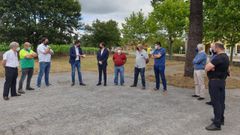 El delegado territorial de la Xunta visit� Cospeito este mi�rcoles