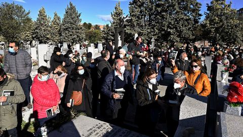 Entierro de Almudena Grandes en Madrid