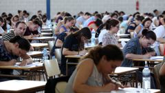 Profesores opositando a plazas de Educaci�n Infantil en Ourense en junio del 2019